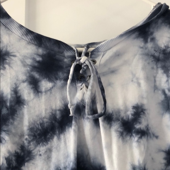 Blue tie dye shirt - Picture 2 of 3